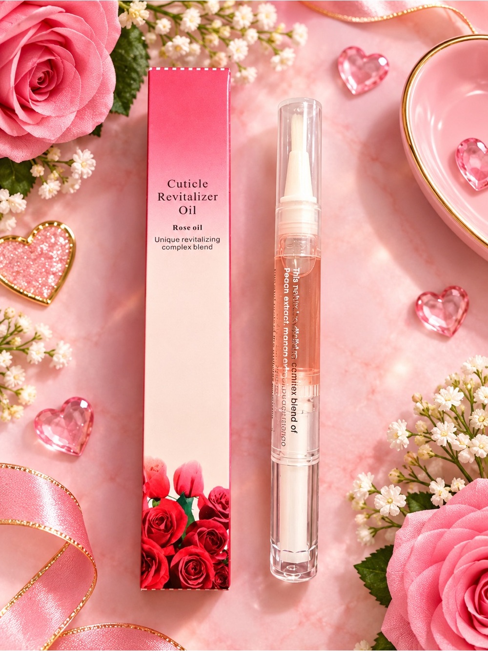 Cuticle Revitalizer Oil Pen - Rose Oil